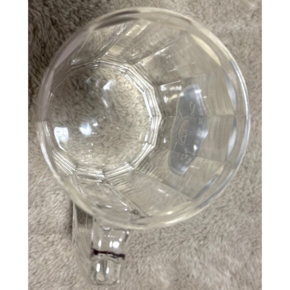 Budweiser NFL Raiders Clear Plastic Mug 4.75 Inches Tall Football Las Vegas - Picture 3 of 6